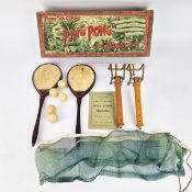 THE NEW TABLE GAME OF PING PONG.