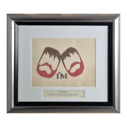 JOHN LENNON, STEPHEN VERONA. 'SHE SAID SO' / 'I FEEL FINE', CEL 66 ORIGINAL ARTWORK.