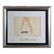 JOHN LENNON, STEPHEN VERONA. 'SHE SAID SO' / 'I FEEL FINE', CEL 144 ORIGINAL ARTWORK.