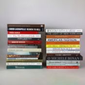 COLLECTION OF FASHION & INTERIORS COFFEE TABLE BOOKS, INCL ASSOULINE & TASCHEN.
