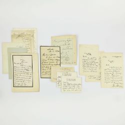 AUTOGRAPH & LETTERS COLLECTION, LITERATURE & ARTS, INCLUDES JM BARRIE.