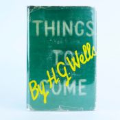 H.G. WELLS. THINGS TO COME, 1ST US EDITION.