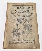 HANNAH BROWN (A FOUNDLING). THE CHILD SHE BARE, 1ST EDITION.