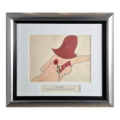 JOHN LENNON, STEPHEN VERONA. 'SHE SAID SO' / 'I FEEL FINE', CEL 68 ORIGINAL ARTWORK.