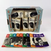 EARLY RUN OF ELVIS MONTHLY MAGAZINE, 1963-1978.