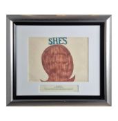 JOHN LENNON, STEPHEN VERONA. 'SHE SAID SO' / 'I FEEL FINE', CEL 143 ORIGINAL ARTWORK.