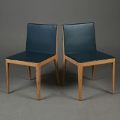 B & B ITALIA EL CHAIRS, A PAIR.