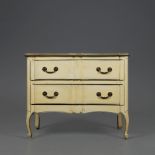 COMMODE, CREAM PAINTED.