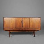 1960s DANISH SIDEBOARD BY AERTHOJ JENSEN AND MOLHOLM HERNING.