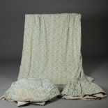 CURTAINS, TWO PAIRS, TURQUOISE