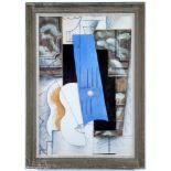 AFTER PABLO PICASSO STILL LIFE WITH GUITAR