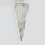MURANO GLASS SPIRAL CHANDELIER