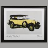 ANDY WARHOL (AMERICAN 1928-1987) CARS