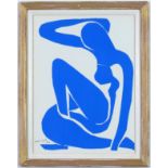 HENRI MATISSE (FRENCH 1869-1954) NU BLEU VI