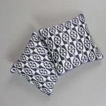 HERMÈS OPTIQUE CHAINE D'ANCRE PILLOWS, A PAIR