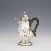 Caffettiera in argento, Milano, fine del XVIII inizio del XIX secolo