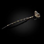 RARE PARCEL-GILT BRONZE 'LINGZHI' RUYI SCEPTRE