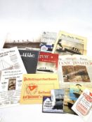 Titanic ephemera including replica newspapers The Times and The Daily Mirror Tuesday 16th April