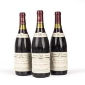 Wine: Gevrey-Chambertin: Honore Lavigne Bordeaux 1992 x 3, 75cl bottles