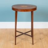 An ealry 19th century mahogany occasional table