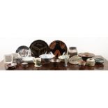 Collection of Various Studio Ceramics and Pottery Mid 20th Century and Later comprising: John