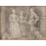 Attributed to Thomas Worlidge (1700-1766) after Sir Anthony van Dyck The Three Eldest Children of
