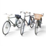A Pashley vintage bicycle, together with a Triumph bike and another (3)