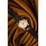 An Omega Seamaster gent's automatic wristwatch, the dial showing baton markers, with date