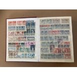 STAMPS FRANCE Small stock book with selection of used stamps (duplicated) 1927-1977