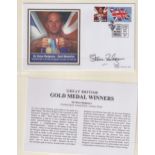 AUTOGRAPHS Album of Olympic Games Gold Medal winners covers signed, including Steve Redgrave