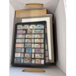 COLLECTABLE STAMPS British Commonwealth in four albums, folder of Canada, album leaves etc, plus