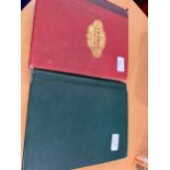 COLLECTABLE STAMPS Two old stamp albums unchecked