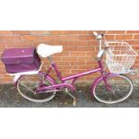 A Ladies "Shoppers" bicycle.