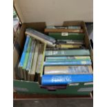A box of fishing books