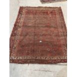 Two middle-eastern carpets. 72in x 57in, 84in x 56in