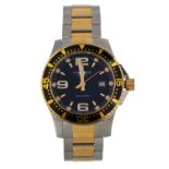 LONGINES HYDROCONQUEST , STAINLESS STEEL QUARTZ WRIST WATCH