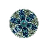 WILLIAM DE MORGAN (1839-1917), LARGE 'PERSIAN' RICE DISH, BY CHARLES PASSENGER, LATE 19TH/EARLY 20TH