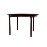 MID CENTURY MCINTOSH OF KIRKCALDY TEAK EXTENDING DINING TABLE, CIRCA 1960s