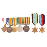 GROUP OF WWI AND WWII MEDALS, EARLY 20TH CENTURY