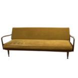 MID CENTURY GREAVES & THOMAS TEAK FRAMED LOUNGE SUITE, CIRCA 1960s