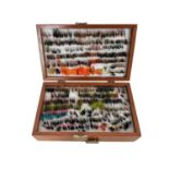 COLLECTION OF FISHING FLIES, LATE 20TH/EARLY 21ST CENTURY