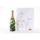 PERRIER JOUET BELLE EPOQUE 2004 VINTAGE GIFT SET WITH GLASSES, CHAMPAGNE