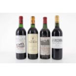 FOUR BOTTLES OF BORDEAUX RED WINE, INCLUDING CHATEAU CALON-SEGUR 1964 MEDOC GRAND CRU CLASSE