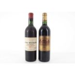 CHATEAU BATAILLEY 2000 PAUILLAC AND CHATEAU BEAUSEJOUR 1962 SAINT-EMILION, BORDEAUX