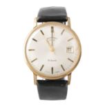 ROTARY, NINE CARAT GOLD MANUAL WIND WRIST WATCH