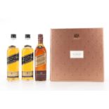 JOHNNIE WALKER 'THE COLLECTION' SET (3 X 20CL), BLENDED WHISKY