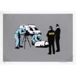 NOT BANKSY, FORENSICS (GREY)