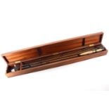 HARDY OF ALNWICK 'PALL MALL CENTENARY (1892-1992)' FLY FISHING ROD AND REEL SET, LATE 20TH CENTURY