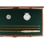 HARDY OF ALNWICK 'THE JAMES HARY CELEBRATION' FLY ROD AND REEL SET, 2005
