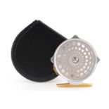HARDY OF ALNWICK 'THE BOUGLE' COMMEMORATIVE FLY FISHING REEL, 3¼"